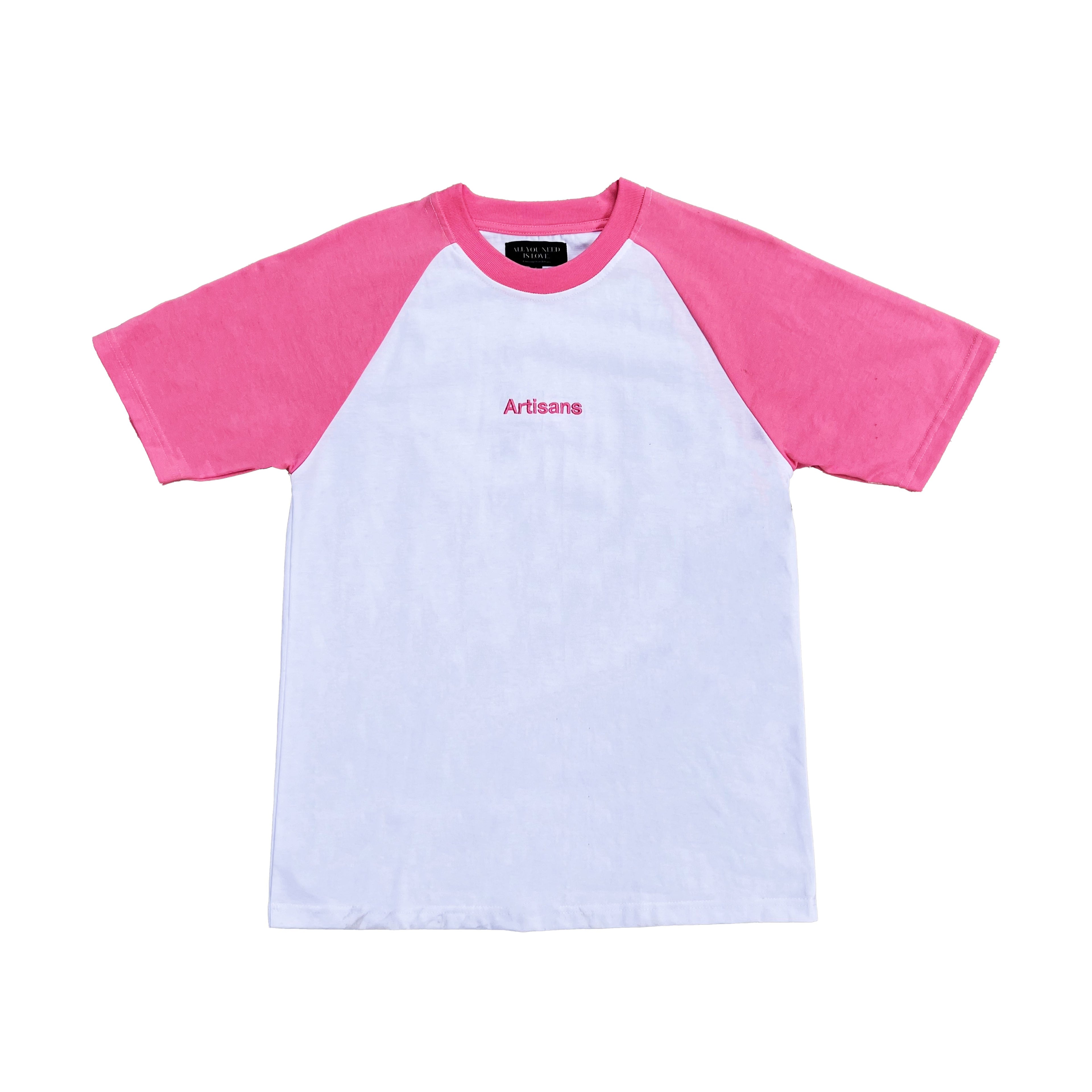 Raglan Tee in Martini Pink